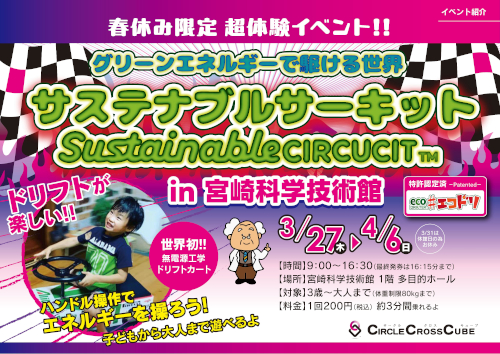 春休み超体験イベント「サステナブルサーキット」